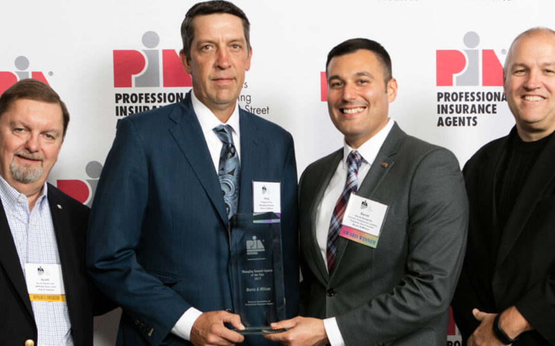 PIA National Names Burns & Wilcox 2017 Managing General Agency of the Year